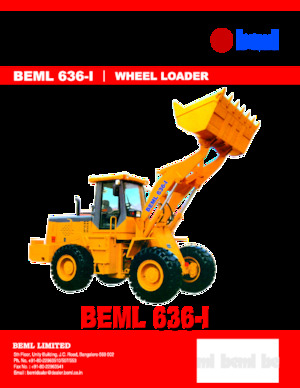 Utovarivači na kotačima Beml 636-I