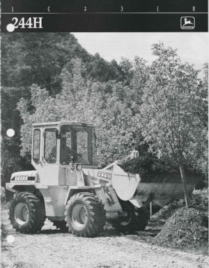 Utovarivači na kotačima John Deere Construction 244 E