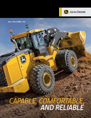Utovarivači na kotačima John Deere Construction 724L