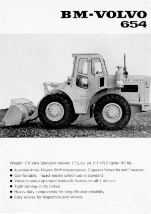 Utovarivači na kotačima Volvo 654
