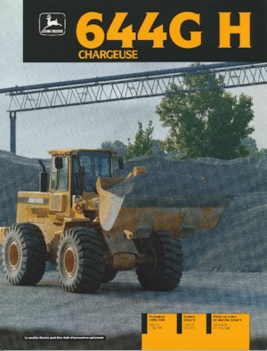 Utovarivači na kotačima John Deere Construction 664 G H