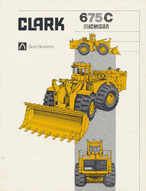 Utovarivači na kotačima Clark Michigan 675C