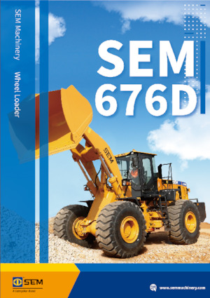 Utovarivači na kotačima SEM 676D