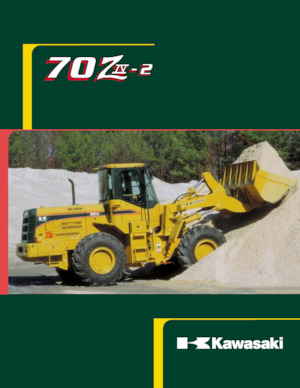 Utovarivači na kotačima Kawasaki 70Z IV-2