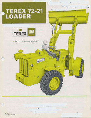 Utovarivači na kotačima Terex 72-21