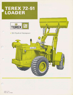 Utovarivači na kotačima Terex 72-51