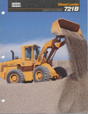 Utovarivači na kotačima Case 721 B