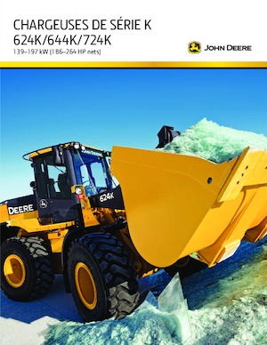 Utovarivači na kotačima John Deere Construction 724 K