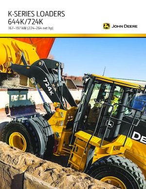 Utovarivači na kotačima John Deere Construction 644K