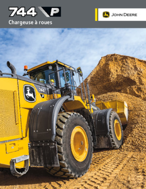 Utovarivači na kotačima John Deere Construction 744 P