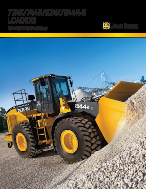 Utovarivači na kotačima John Deere Construction 824K-II