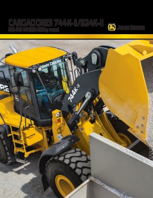 Utovarivači na kotačima John Deere Construction 824K-II