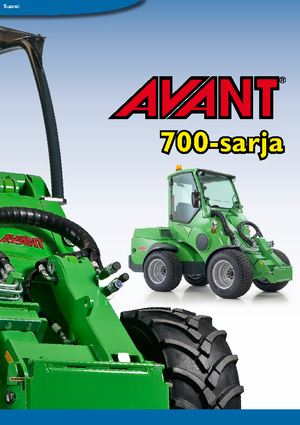 Utovarivači na kotačima Avant Tecno Avant 750