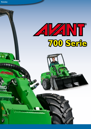 Utovarivači na kotačima Avant Tecno Avant 750