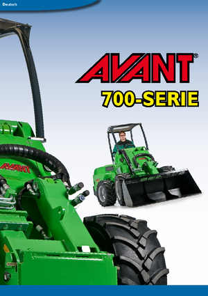 Utovarivači na kotačima Avant Tecno Avant 750