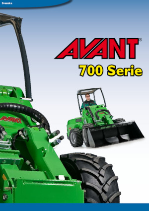 Utovarivači na kotačima Avant Tecno 750