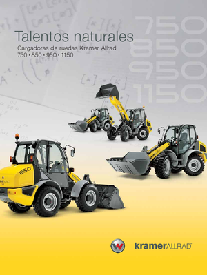 Utovarivači na kotačima Kramer 750