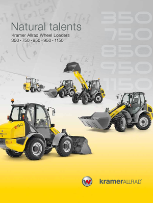 Utovarivači na kotačima Kramer 350