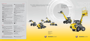 Utovarivači na kotačima Kramer 750 T