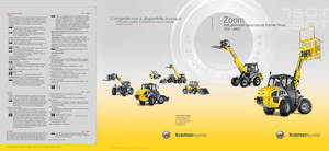 Utovarivači na kotačima Kramer 750 T