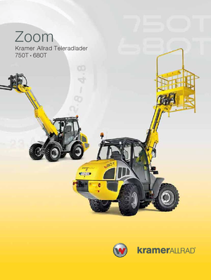 Utovarivači na kotačima Kramer 750 T