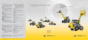 Utovarivači na kotačima Kramer 750 T