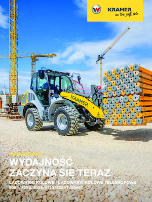 Utovarivači na kotačima Kramer 8095L