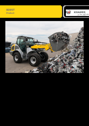 Utovarivači na kotačima Kramer 8095T