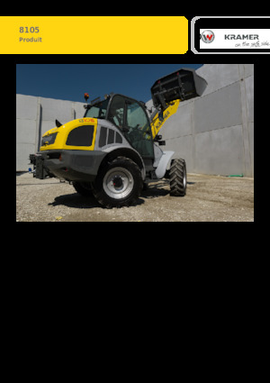 Utovarivači na kotačima Kramer 8105