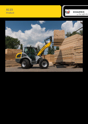 Utovarivači na kotačima Kramer 8115
