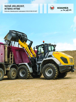 Utovarivači na kotačima Kramer 8145T