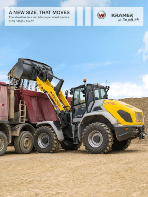 Utovarivači na kotačima Kramer 8145T