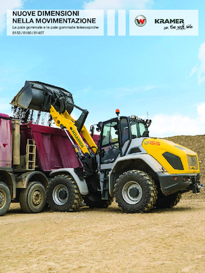 Utovarivači na kotačima Kramer 8145T