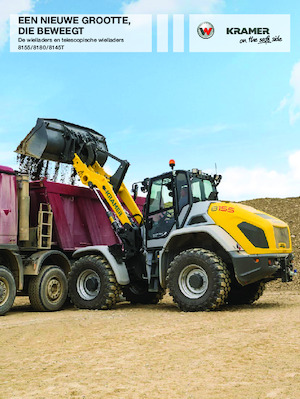 Utovarivači na kotačima Kramer 8145T