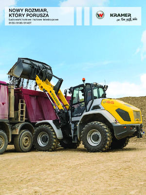 Utovarivači na kotačima Kramer 8145T