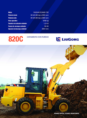 Utovarivači na kotačima Liugong 820C
