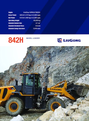 Utovarivači na kotačima Liugong 842H