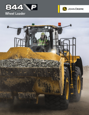 Utovarivači na kotačima John Deere Construction 844 P