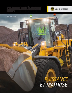 Utovarivači na kotačima John Deere Construction 844L