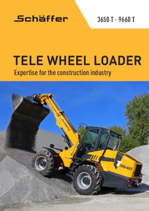 Utovarivači na kotačima Schäffer 3650 T SLT