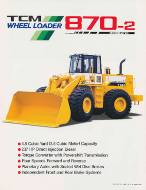 Utovarivači na kotačima TCM 870-2