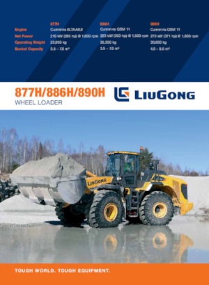 Utovarivači na kotačima Liugong 877H
