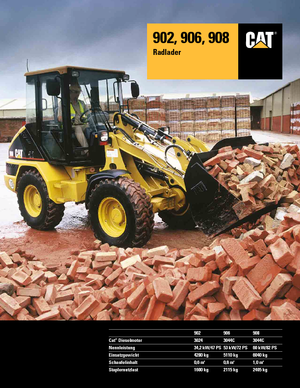 Utovarivači na kotačima Caterpillar 906