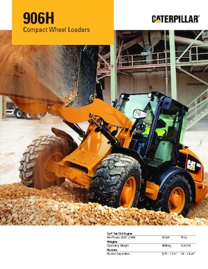 Utovarivači na kotačima Caterpillar 906 H