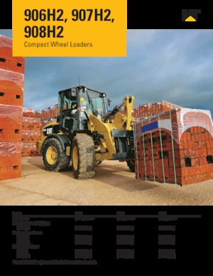 Utovarivači na kotačima Caterpillar 907 H2