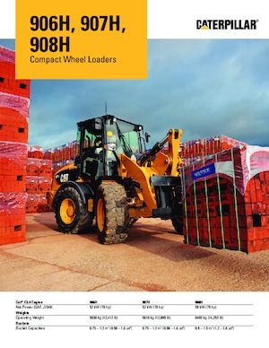 Utovarivači na kotačima Caterpillar 907 H