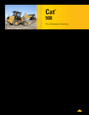 Utovarivači na kotačima Caterpillar 908