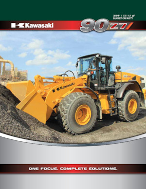 Utovarivači na kotačima Kawasaki 90Z 7