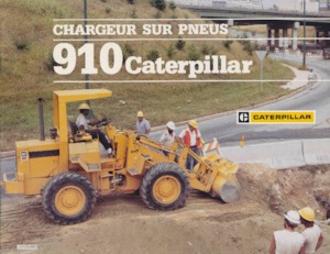 Utovarivači na kotačima Caterpillar 910