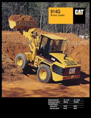 Utovarivači na kotačima Caterpillar 914G2
